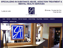 Tablet Screenshot of jacounseling.com